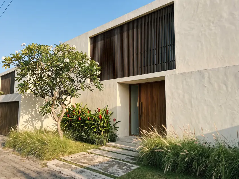 2-Bedroom Wellness Villa in Seseh, Bali — exterior